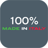 100% made in italy